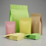 Recyclable Flat Bottom Pouch With Normal Zipper - Image 2
