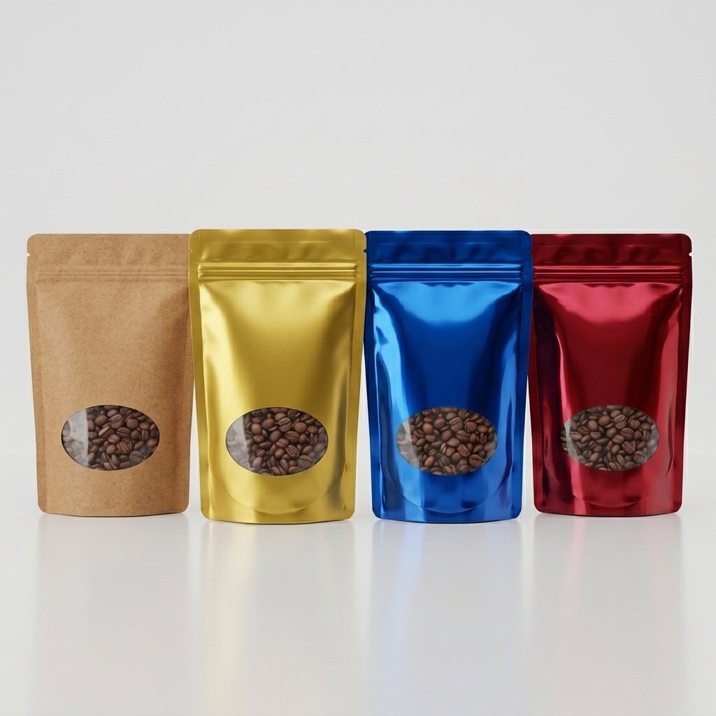 Oval_Window_Stand_Up_Pouches_202606231513 Oval Window Stand Up Pouches - Image 1