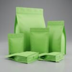 Recyclable Flat Bottom Pouch With Normal Zipper - Image 4