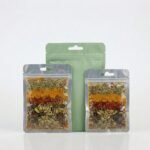 Three Side Seal Pouches With Zipper (Clear Front / Solid Back) - Image 7