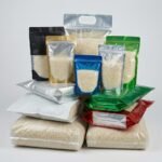 Rice Packaging Bags - Clear Front Two-Tone - Image 2
