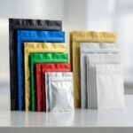 Three Side Seal Pouches With Zipper (Solid Colors) - Image 2